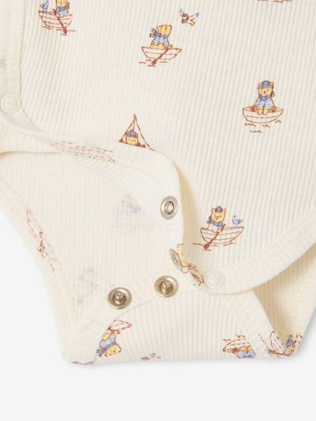 Lot 3 bodies bébé garçon coton bio rouge - vertbaudet enfant 