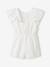 Combishort brodée coton blanc - vertbaudet enfant 