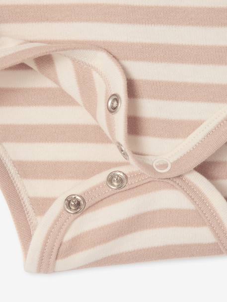 Lot 3 bodies bébé sans manches coton bio bleu - vertbaudet enfant 