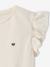 Meisjesjurk met 2-in-1 effect beige+ecru+indigoblauw+lichtroze+roze, gestreept - vertbaudet enfant 