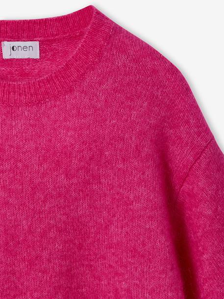 Pull manches courtes fille Jonen lilas+rose - vertbaudet enfant 
