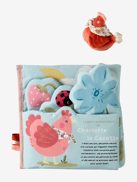 Charlotte la Cocotte-verhalenboek sinaasappel - vertbaudet enfant 