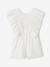 Combishort brodée coton blanc - vertbaudet enfant 