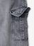 Bermuda in skatestijl JONEN denimgrijs+gebleekt denim - vertbaudet enfant 