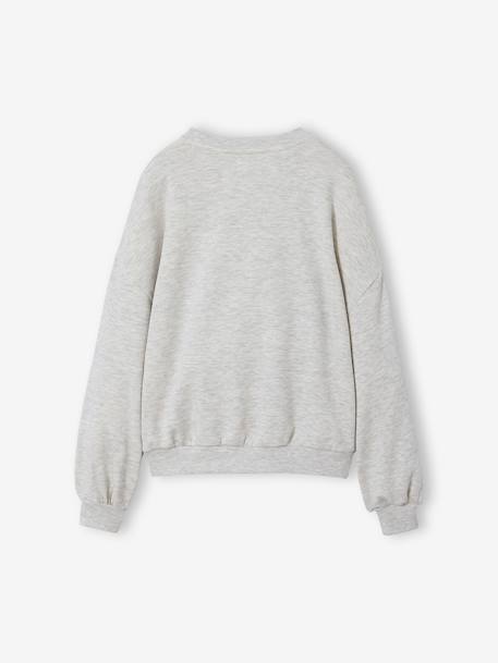 Sweat sport gris chiné - vertbaudet enfant 