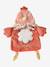 Valisette doudou personnalisable cocotte orange - vertbaudet enfant 