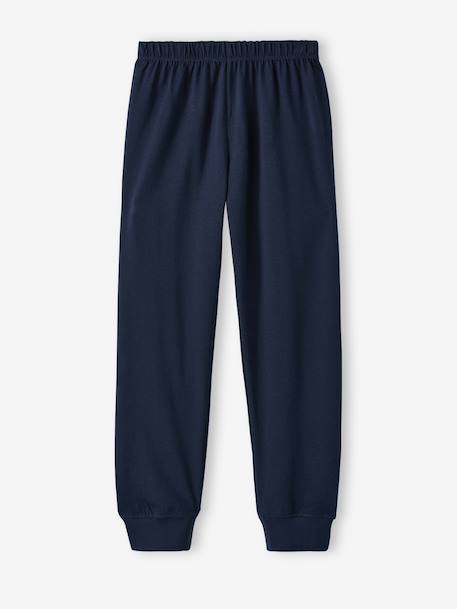 Lot 2 pyjama court et long marine - vertbaudet enfant 