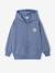Sweat zippé oversize bleu grisé - vertbaudet enfant 