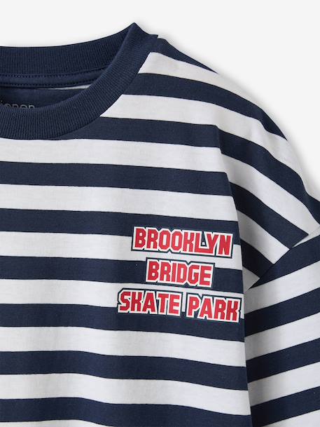Lot 2 pyjama court et long marine - vertbaudet enfant 