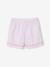 Pyjamashort met korte mouwen om te personaliseren lila - vertbaudet enfant 