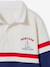 Sweat col polo manches longues encre - vertbaudet enfant 