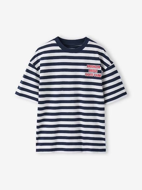 Lot 2 pyjama court et long marine - vertbaudet enfant 