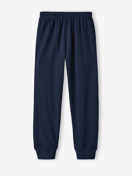Lot 2 pyjama court et long marine - vertbaudet enfant 