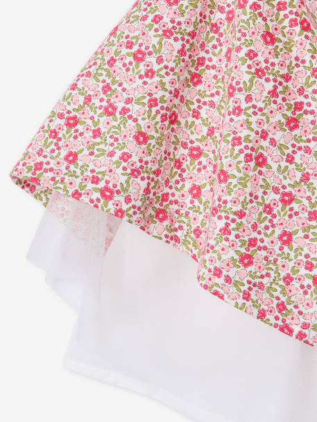 Ensemble 3 pièces robe cardigan serre tête rose pâle - vertbaudet enfant 