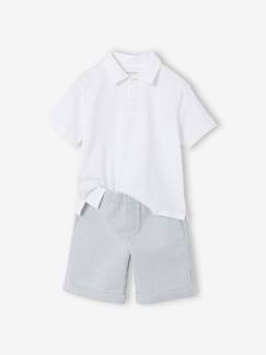 -Ensemble short polo garçon 