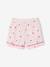 Ensemble pyjama short fraise rose pâle - vertbaudet enfant 