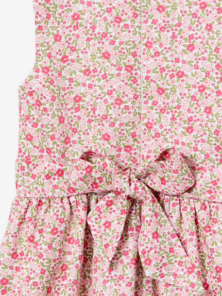 Ensemble 3 pièces robe cardigan serre tête rose pâle - vertbaudet enfant 