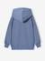 Oversized sweater met rits grijsblauw - vertbaudet enfant 