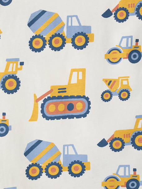 Set van 2 korte en lange pyjama's oceaanblauw - vertbaudet enfant 