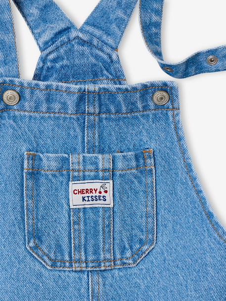 Set met salopet en shirt middenblauw - vertbaudet enfant 