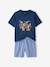Set van 2 korte en lange pyjama's oceaanblauw - vertbaudet enfant 