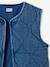 Denim jas zonder mouwen middenblauw - vertbaudet enfant 