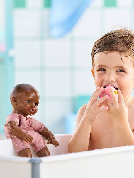 Poupon bébé Bain Alyzée tulipes 30 cm rose - vertbaudet enfant 