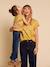 T-shirt manches courtes coton bio olive - vertbaudet enfant 