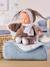 Peluche Babilapin Ciel etoiles 28 cm marron - vertbaudet enfant 