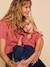 Blouse femme volant gaze Capsule mère-fille vieux rose - vertbaudet enfant 