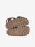 Sandales cuir enfant à scratchs collection maternelle kaki+marine - vertbaudet enfant 