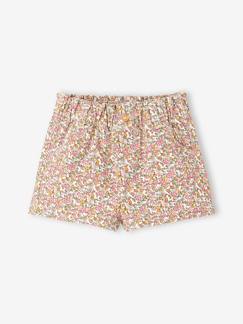 -Short bébé imprimé fleuri