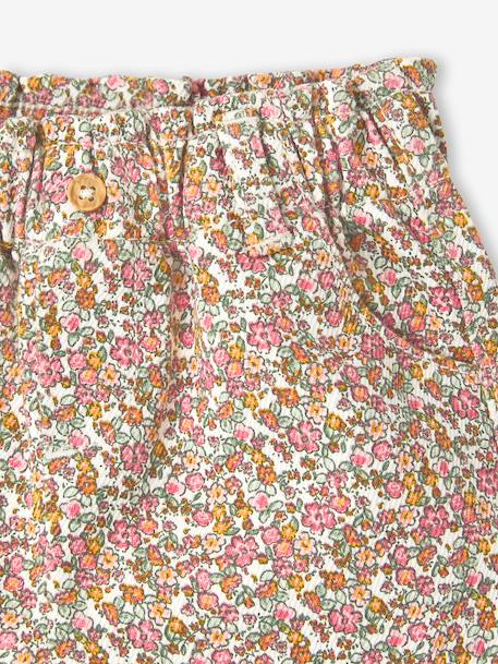 Bloomer met bloemenprint ecru - vertbaudet enfant 