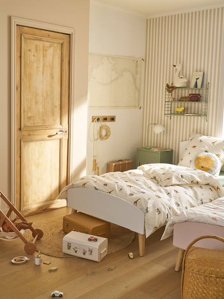 Kinderbed CONFETTI Wit/hout - vertbaudet enfant 