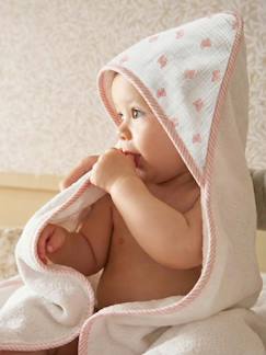 -Cape de bain personnalisable et gant de toilette NOEUDS