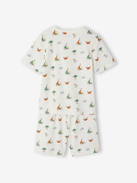 Set van 2 pyjamashorts ecru - vertbaudet enfant 