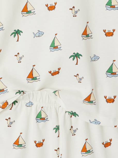Set van 2 pyjamashorts ecru - vertbaudet enfant 