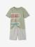 Lot 2 pyjashorts véhicules vert sauge - vertbaudet enfant 