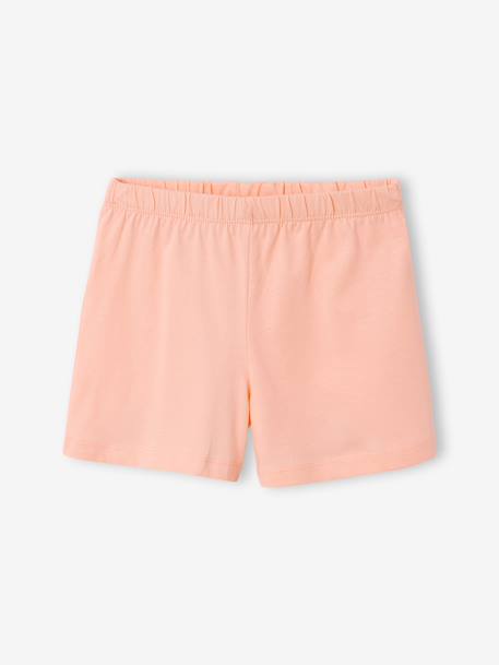 Lot 2 pyjashort cœurs écru - vertbaudet enfant 