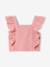 Ensemble fille cérémonie blouse jupe à volant blush+vert sauge - vertbaudet enfant 
