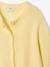 Gilet boutonné jaune pâle - vertbaudet enfant 