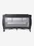 Lit pliant bébé 2 hauteurs de couchage anthracite+marine - vertbaudet enfant 