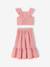 Ensemble fille cérémonie blouse jupe à volant blush+vert sauge - vertbaudet enfant 