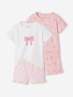 -Set van 2 pyjamashorty's.