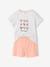Lot 2 pyjashort cœurs écru - vertbaudet enfant 