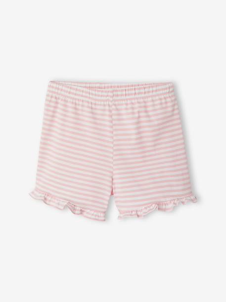 Lot 2 pyjashort nœud rose - vertbaudet enfant 