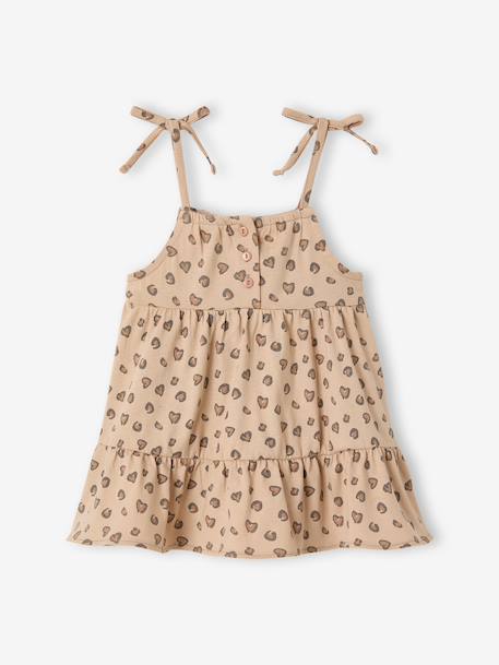 Bébé-Robe bébé fille bretelles coton bio