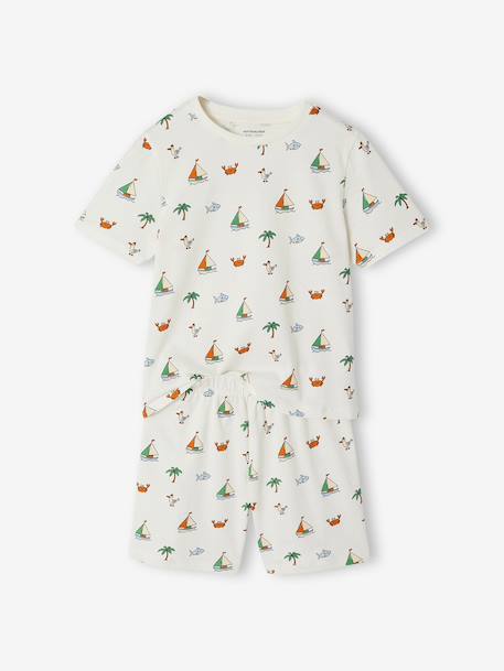 Lot 2 pyjashorts écru - vertbaudet enfant 