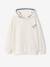 Sweat capuche garçon oversize imprimé dos écru - vertbaudet enfant 