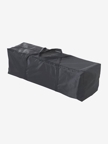Lit pliant bébé 2 hauteurs de couchage anthracite+marine - vertbaudet enfant 